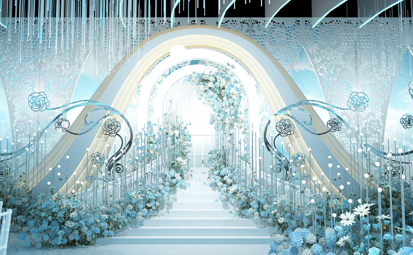 木垒釡香烙馍村水晶厅效果展示